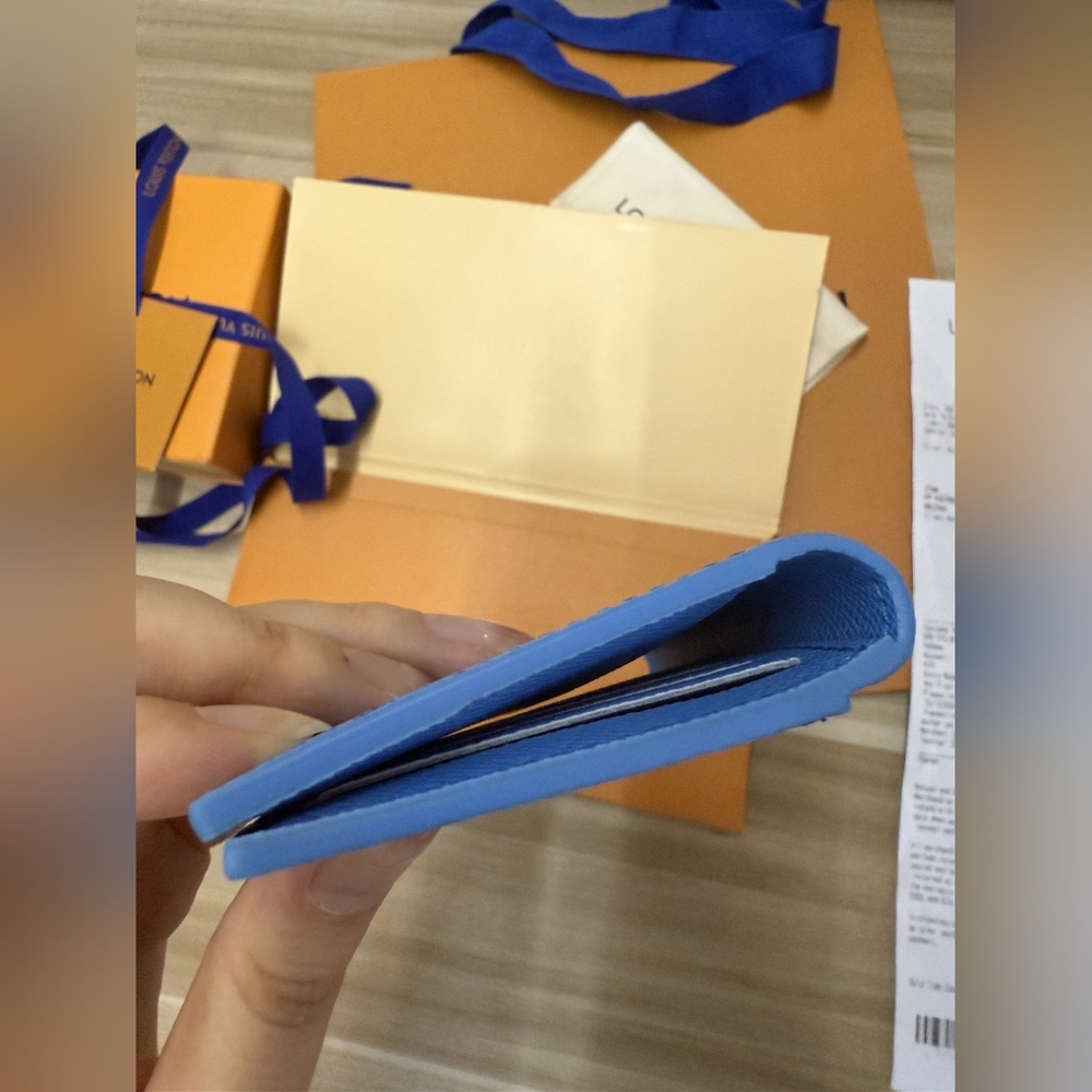Louis Vuitton Pocket Organizer Blue - Picture 6 of 14